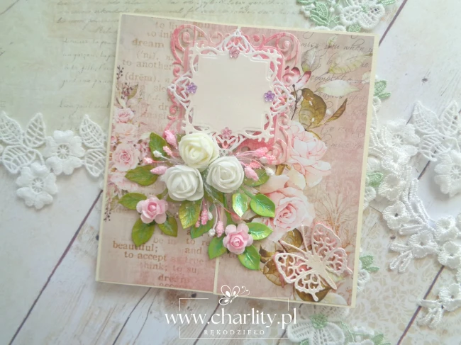 Kartka ręcznie robiona z papierów Craft O'Clock